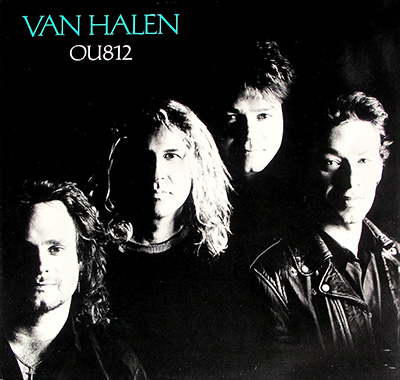 VAN HALEN - OU812 album front cover vinyl record